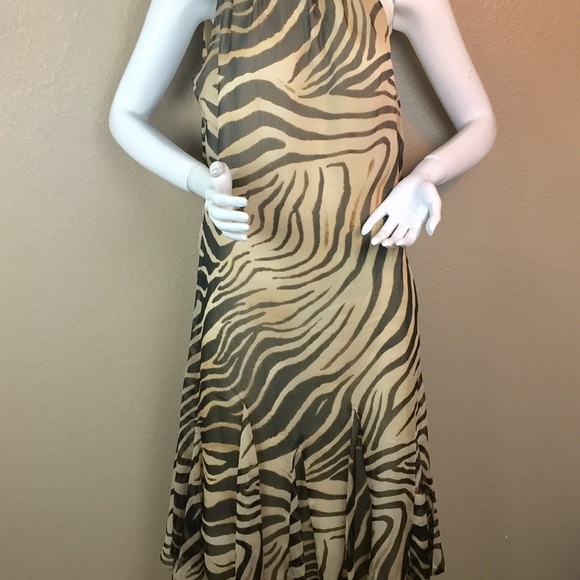 Lauren Ralph Lauren animal print sundress size 14 - Picture 13 of 15